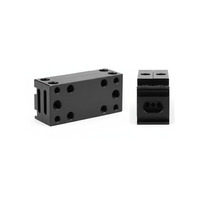 Connecteur en pierre synthétique CNC en petite série, finition sans bavures pour ligne de production automatique, service CNC personnalisé