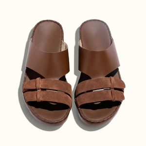 Arabic Sandals <b>slippers</b> Italian Men Wholesale Custom Private Label Genuine Leather Handmade Footwear Supplier Boutique - Product Image 1