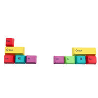 Accessoires pour claviers Ancreu Profil OEM PBT Mac WIN 10 touches Gravé au laser Keycaps