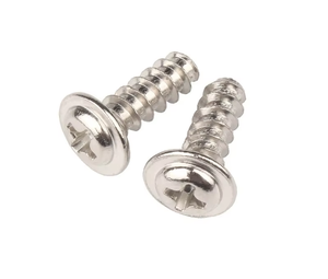 Vis de fixation pour ordinateur en acier au carbone pur, métrique, autotaraudeuse, à tête plate nickelée, classe 4.8, M1.7, M2, M2.3, M2.6, M3, M4, JIS - Product Image 2