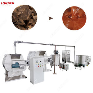 Giá thấp sô cô la nóng chảy máy liên tục dòng mixer lỏng sô cô la dây chuyền sản xuất - Product Image 3