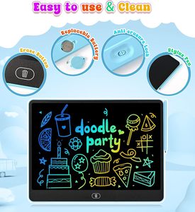 Pizarra de Dibujo con Borrado de un Toque, Pantalla LCD de 16 Pulgadas, Lápiz Óptico, Material ABS, Funciona con Batería, Diseño Personalizable - Product Image 5