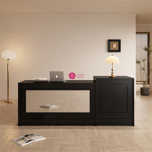 Yicheng Beauty moderne français rétro réception <span class=keywords><strong>caisse</strong></span> enregistreuse bar île armoire réception à vendre - Product Image 5