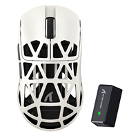 Souris de jeu sans fil ATTACK SHARK R2 en alliage de magnésium, super légère 45g, PAW3950, 42000 DPI, taux de polling 8000Hz, souris gamer tri-mode