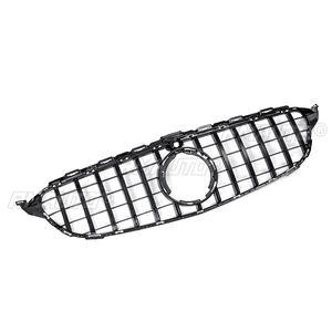 Grille avant de voiture pour GTR GT W205 avec caméra pour Mercedes Benz Classe C W205 C300 C250 C43 pour AMG 2019 - Product Image 3