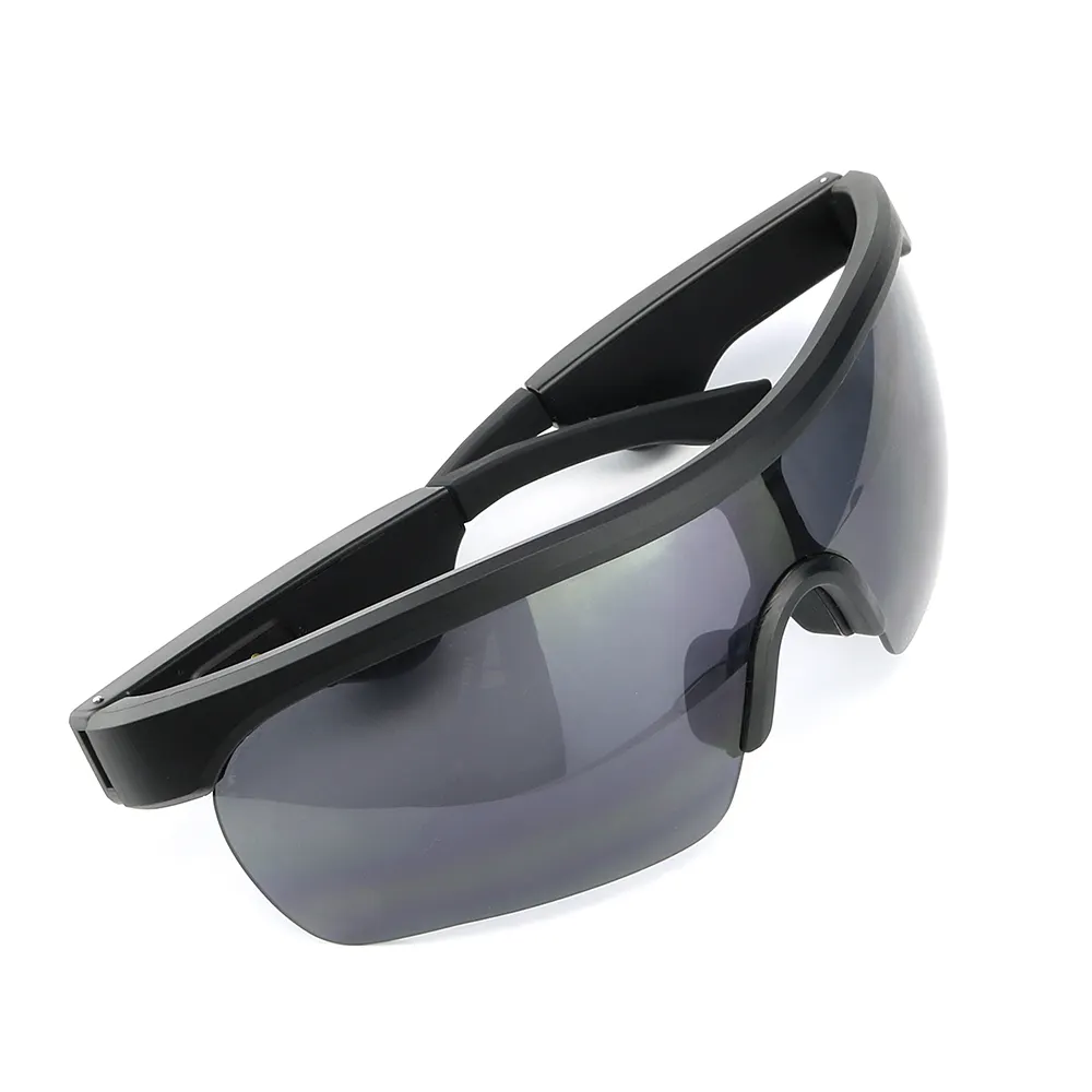 Rambotech Headphones OEM Sports Audio Sunglasses Open Ear Bone Conduction Speaker Sports Polarized Frame Glasses BS100