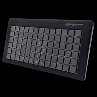 Clavier USB POS entièrement programmable 78 touches, lecteur de cartes magnétiques, étanche, compatible multi-OS pour une optimisation de la gestion des points de vente - Vente Flash