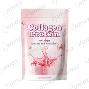 Proteína de Suero de Leche 100% de Animales Alimentados con Pasto, Marca Amaz OEM, en Polvo, con Colágeno, Sabores a Frutas, Apoya <span class=keywords><strong>el</strong></span> Desarrollo Muscular, la Recuperación y la Salud de la Piel - Product Image 6