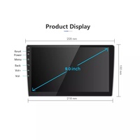 Car Gps Android 13 pour 2016-2019 Kia Picanto Morning 32GB Car Stereo Radio CAM
