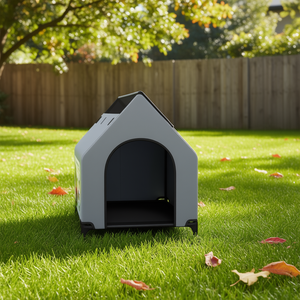 Maison de luxe pour animaux de compagnie 25 x 36 avec fenêtres, style maison de meubles pour animaux - Product Image 2