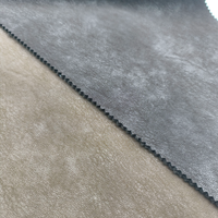 Tissu en fausse fourrure de mouton douce, embossé PU, imperméable, matière chaude, moelleuse et confortable pour vêtements d'hiver