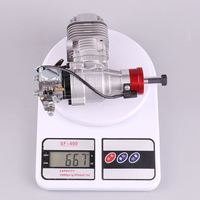 Moteur à essence RCGF 20cc à échappement arrière pour avion RC, moteur à essence RCGF 20cc pour modèle réduit d'avion RC