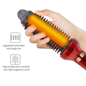 XBH gros cheveux bigoudi peigne <span class=keywords><strong>2</strong></span> en 1 <span class=keywords><strong>fer</strong></span> à lisser et bigoudi automatique cheveux bigoudi Portable spirale automatique <span class=keywords><strong>fer</strong></span> à <span class=keywords><strong>friser</strong></span> - Product Image 4