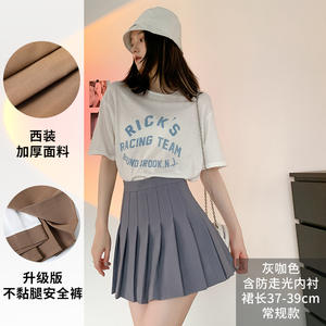 Jupe marron dames vêtements d'été femmes taille haute Harajuku Style coréen noir Mini jupe plissée pour école fille uniforme - Product Image 2