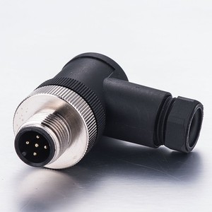 Connecteur circulaire étanche M12 12V 10A 5/8 broches PG7 en cuivre, mâle/femelle, avec indice de protection IP67, boîtier ABS, connexion de câble automobile - Product Image 5