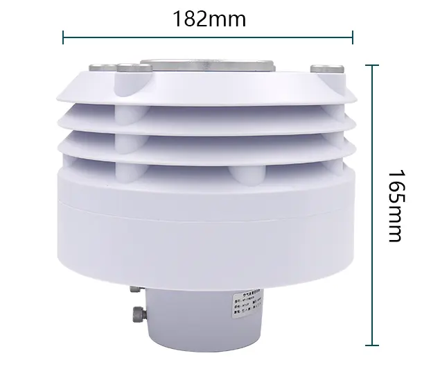 HCD6818 sensor debu portabel desain baru penguji kualitas udara kelembaban suhu PM2.5 PM10 CO SO2 NO2 O3 pemantauan kualitas udara