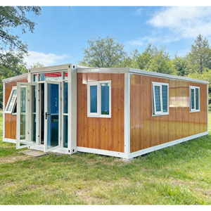 Maison <span class=keywords><strong>mobile</strong></span> à double aile, abri d'urgence fiable, reconstruction post-catastrophe, rétablissement des réfugiés - Product Image 6