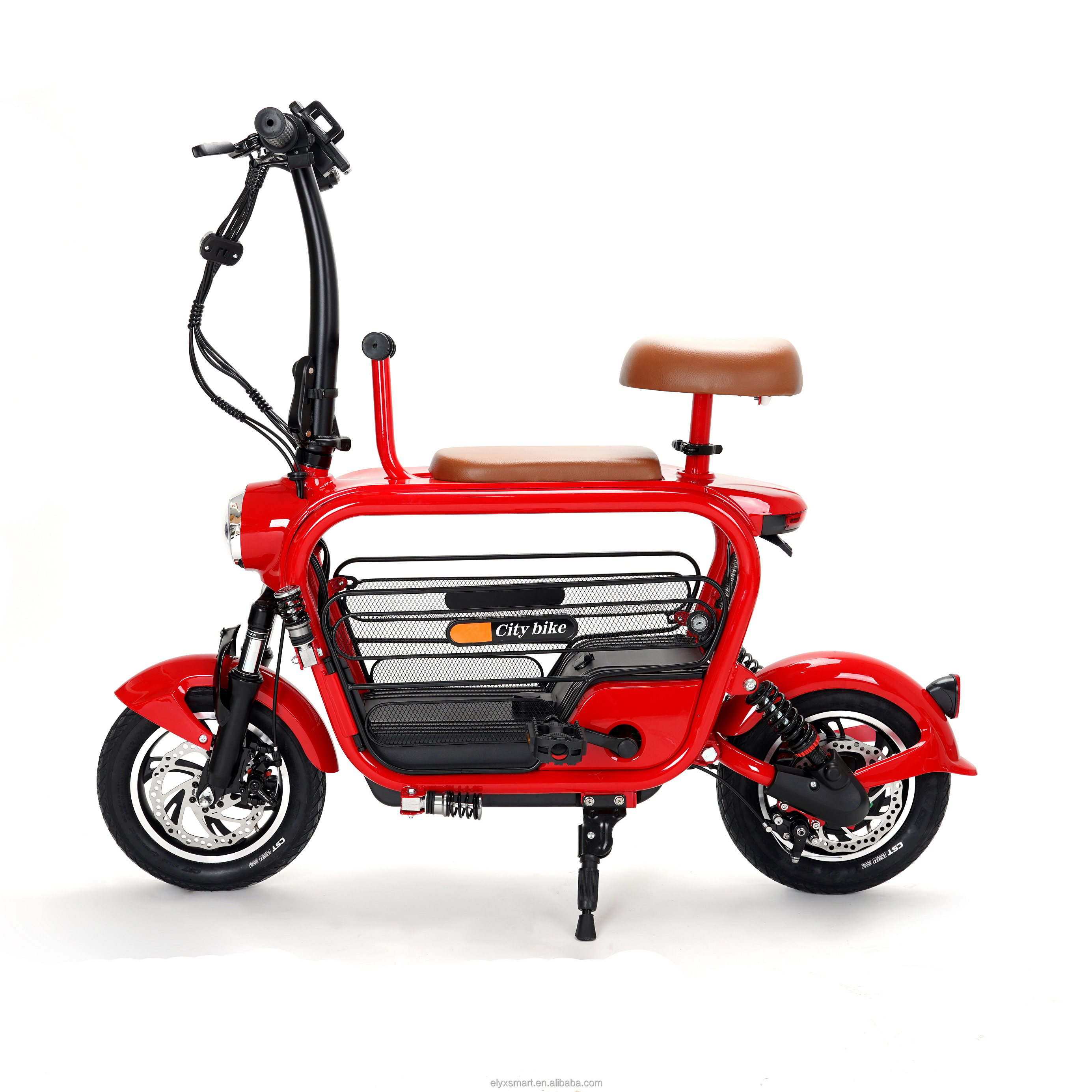 Elyx 12 Inch Folding Electric Bike - 350W Waterproof Scooter