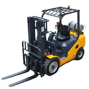 XCMG produsen resmi 2 ton mini bensin & LPG forklift truk untuk dijual