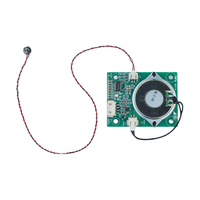 Cheminée électrique intelligente PCBA avec haut-parleur audio, effet de flamme réaliste et contrôle de chauffage