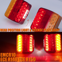Kit Feu arrière multifonctionnel LED pour camion, remorque, véhicule de travail