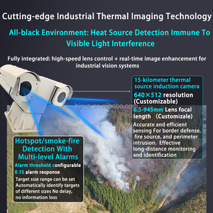 Industrieel <span class=keywords><strong>Cctv</strong></span>-Systeem met Lange Afstands Ai Branddetectiecamera Lange Afstands Multi Sensor Thermische <span class=keywords><strong>Camera</strong></span> Veiligheidscamera Systeem - Product Image 3