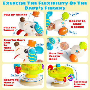 Jouets sensoriels <span class=keywords><strong>pour</strong></span> bébés YINGNISI <span class=keywords><strong>à</strong></span> <span class=keywords><strong>ventouse</strong></span> rotative, jouets <span class=keywords><strong>pour</strong></span> table <span class=keywords><strong>à</strong></span> manger, <span class=keywords><strong>chaise</strong></span> <span class=keywords><strong>haute</strong></span>, 6-12 mois - Product Image 5