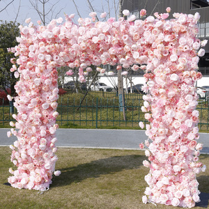 <span class=keywords><strong>Promessa</strong></span> <span class=keywords><strong>di</strong></span> lusso rosa rosa arco cornice <span class=keywords><strong>di</strong></span> fiori artificiali <span class=keywords><strong>di</strong></span> alta qualità per <span class=keywords><strong>matrimonio</strong></span> sfondo regalo <span class=keywords><strong>di</strong></span> san valentino - Product Image 3