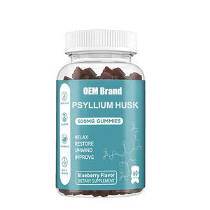 Vitaediscovery 1500mg <span class=keywords><strong>Daily</strong></span> Psyllium Husk <span class=keywords><strong>Fiber</strong></span> Supplement Gummies mendukung kesehatan pencernaan pertolongan serat makanan - Product Image 1