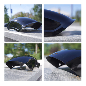 Guardabarros trasero corto Fit <span class=keywords><strong>HD</strong></span> 2004-Later XL Sportster, aspecto de plástico ABS personalizado para motocicleta <span class=keywords><strong>883</strong></span>/1200, nueva condición - Product Image 5