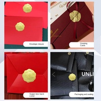 Autocollants à chaud en feuille métallisée or et argent mat, gaufrés, anti-collision, étiquettes rondes en papier pour factures et cadeaux de mariage
