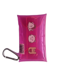 Sanrio Kuromi Dễ Thương Trong Suốt Sinh Viên Trang Điểm Túi Với Không Thấm Nước PVC Lót Dây Kéo Đóng Cửa Ngắn Ví Cho Cô Gái - Product Image 6