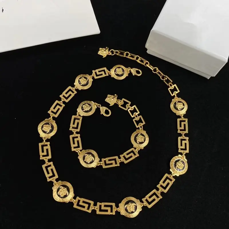 New Luxury Design Inspired Famous Popular Brands Designer Jewelry Fashion Letters C C D D Designer Necklace