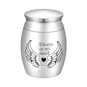 Özel anıt kişiselleştirilmiş Pet kremasyon külleri kutusu pençe baskı ile cenaze <span class=keywords><strong>Keepsake</strong></span> Metal Mini Pet Urns - Product Image 4