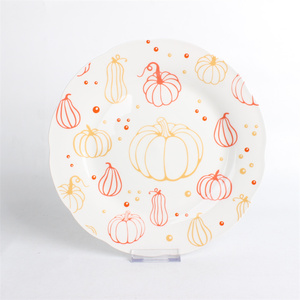 <span class=keywords><strong>Service</strong></span> de table en céramique 18 pièces, thème oiseau bleu et <span class=keywords><strong>citron</strong></span>, décoration intégrale, <span class=keywords><strong>service</strong></span> pour 6 - Product Image 6