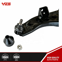 Bras de suspension inférieur avant gauche (noir) YZS pour Daihatsu SIRION (M3_) 1.0 (M300)(2005-2013) 48068-B1020