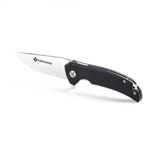 Novo design de facas de aço d2 com cabo preto g10, faca de bolso personalizada edc