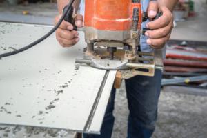 Panneau composite en aluminium mat de couleur unie Ping Pong Armoire de cuisine Shanghai - Product Image 2