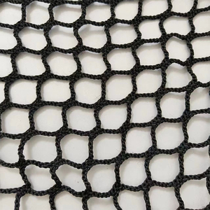 Filets de protection sportifs en polypropylène HDPE noir 20*20mm, filets de sécurité intérieurs et extérieurs, filets noués et sans nœuds - Product Image 5