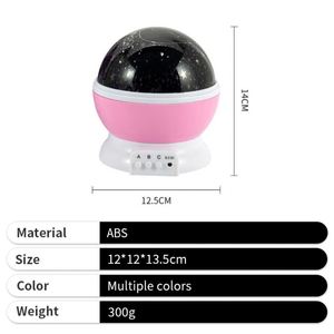 Lámpara de Noche LED de Estilo Moderno 2026, Lámpara de Mesa Infantil con Diseño de Cielo Estrellado, Electrónica de Consumo, Linda Lámpara de Noche para Negocios - Product Image 2