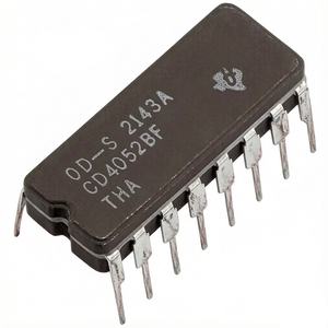 CD4052BF Multiplexor/Demultiplexor Analógico Diferencial de 4 Canales CMOS con Conversión de Nivel Lógico 16-CDIP - Product Image 1