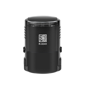Máquina de Sellos Oficiales de Plástico ABS Revisada Express R-0040, Sello de Goma Autoentintable para Oficina con Logotipo Personalizado, Acabado Mate - Product Image 3