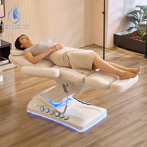 Esthéticienne Hydraulique Cils Facial Recliner Tatouage Cils Lit De Beauté Électrique Avec Moteurs - Product Image 3