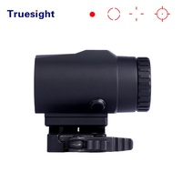 MG002 3X Magnifier 20mm Objective Lens 2 Diopter Adjustment 72mm Compact Matt Black Aluminium Red Dot High IP67 Waterproof