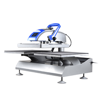 Mesin Press Panas Sublimasi Kaos Flatbed Manual Double Station 16x20, Produk Baru Laris Manis
