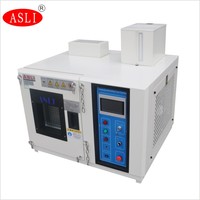 Chambre d'essai de température et d'humidité constante de table, armoire climatique de bureau pour test de fiabilité des composants électroniques