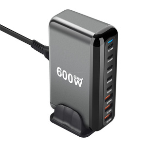 Pengisi daya ponsel Usb <span class=keywords><strong>Universal</strong></span> 600W, adaptor colokan Super cepat <span class=keywords><strong>2025</strong></span>, pengisi daya dinding Tipe C dengan pengisi daya Tipe C
