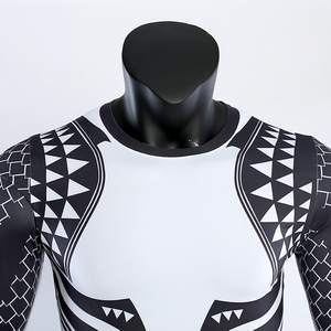 Custom design Tight Fit Long Sleeve compression shirts Cheap Long sleeve Rash guard CUSTOMIZED SUBLIMATED COMPRESSION SHIRTS - Product Image 6