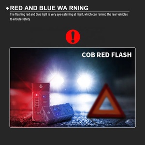 Chaude Populaire P8 Mini Lampe De Poche Arc Allume-cigare Petite Poche Rechargeable EDC Torche avec Aimant Côté Lumière - Product Image 4