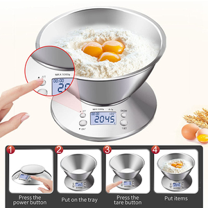 Approvisionnement d'usine 3kg 0.1g le plus grand perdant balance de pesée intelligente 0.1g balance de poids de cuisine alimentaire - Product Image 5